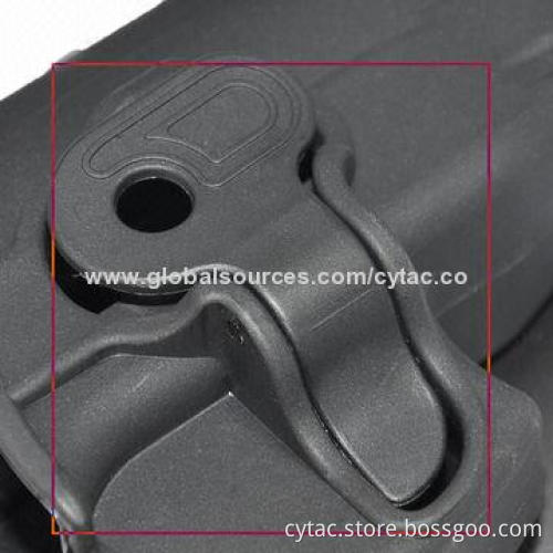 Polymer Gun Holster for Taurus PT800, PT24/7, Black Release Button